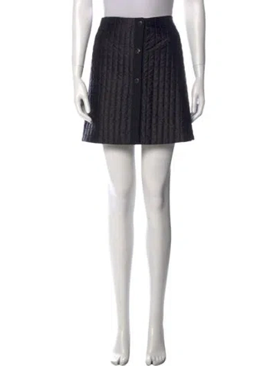 Pre-owned Prada 2011 Mini Skirt In Black