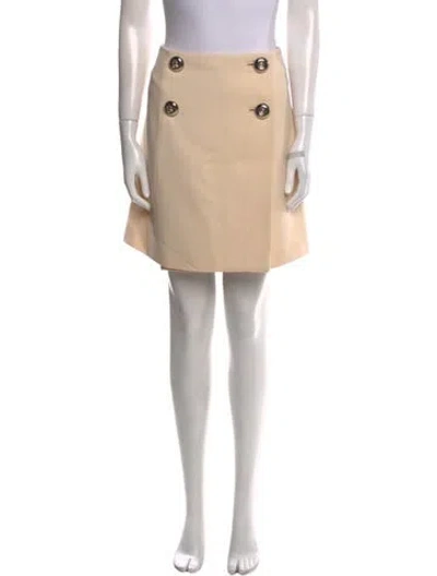 Pre-owned Prada 2011 Mini Skirt In Neutral