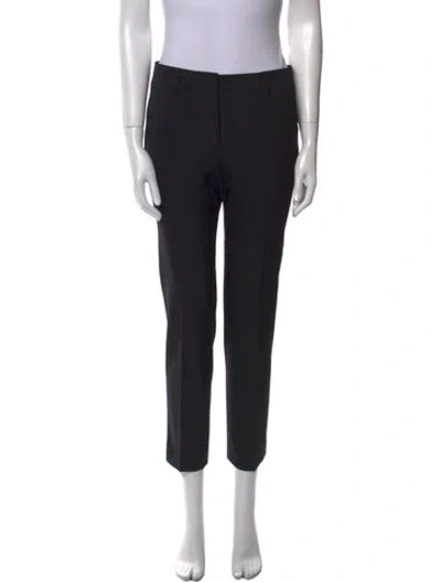 Pre-owned Prada 2011 Straight Leg Pants In Black