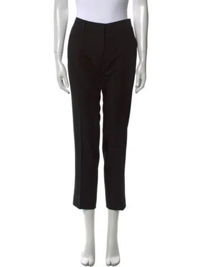Pre-owned Prada 2011 Straight Leg Pants In Black