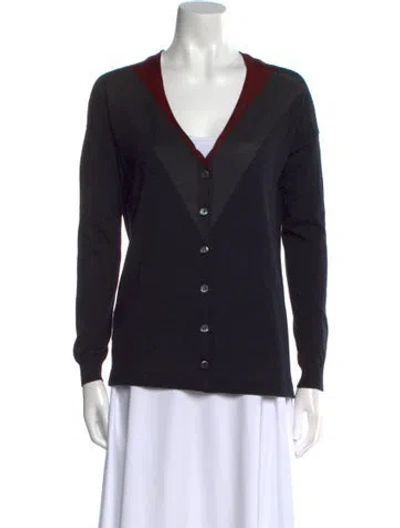 Pre-owned Prada 2011 Wool Sweater In Black