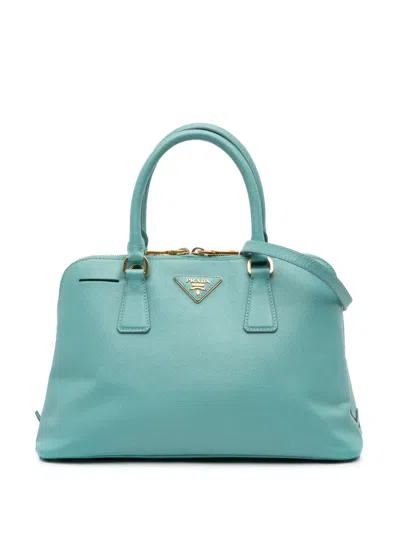 Pre-owned Prada 2012-2025 Medium Saffiano Lux Promenade Satchel