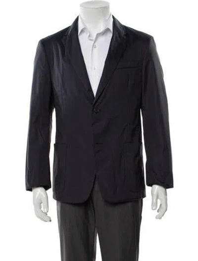 Pre-owned Prada 2012 Blazer In Blue