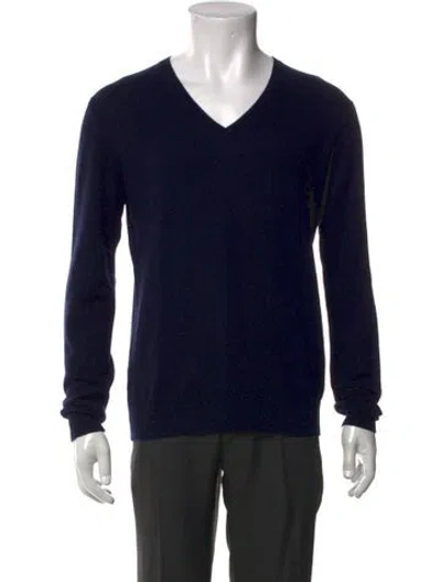 Pre-owned Prada 2012 Cashmere Pullover In Black