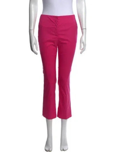 Pre-owned Prada 2012 Flared Pants In Pink