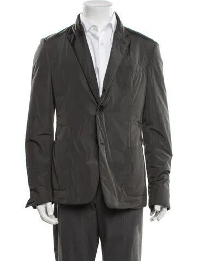 Pre-owned Prada 2012 Jacket In Grey