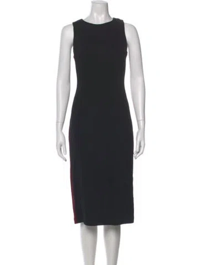 Pre-owned Prada 2012 Knee-length Dress In Black