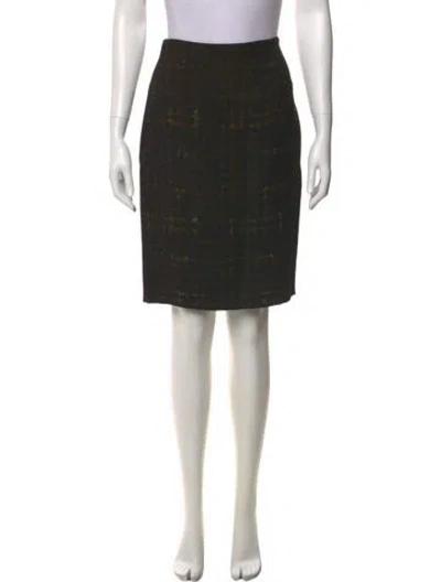 Pre-owned Prada 2012 Knee-length Skirt In Black