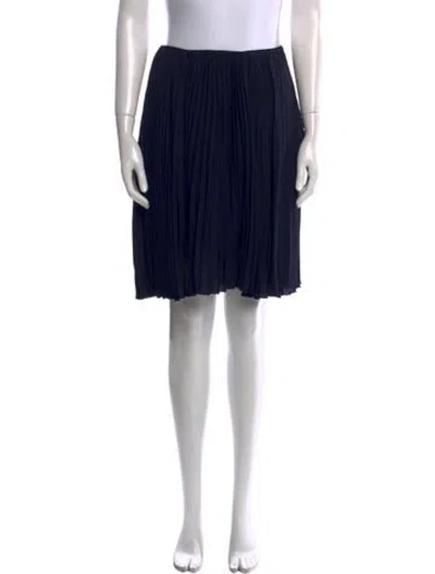 Pre-owned Prada 2012 Knee-length Skirt In Blue
