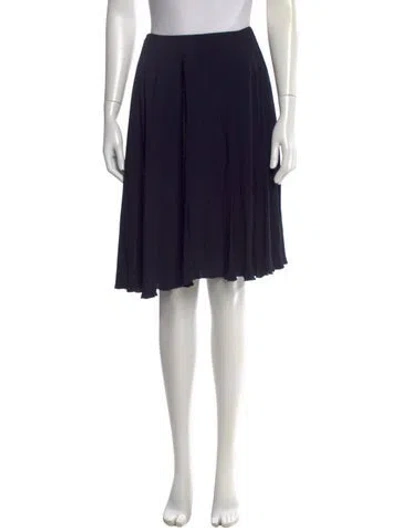 Pre-owned Prada 2012 Knee-length Skirt In Blue