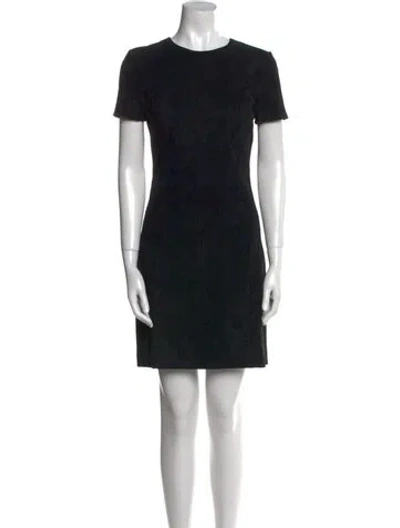 Pre-owned Prada 2012 Mini Dress In Black
