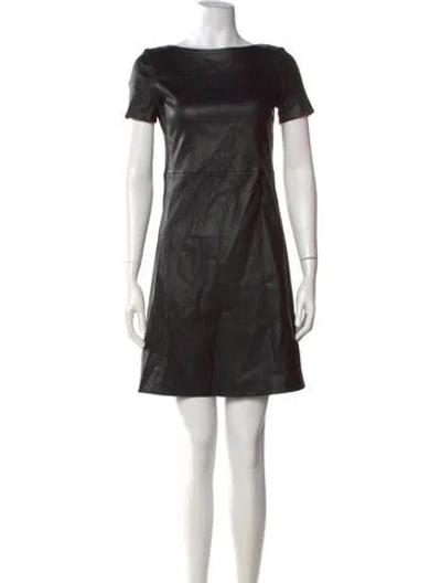 Pre-owned Prada 2012 Mini Dress In Black