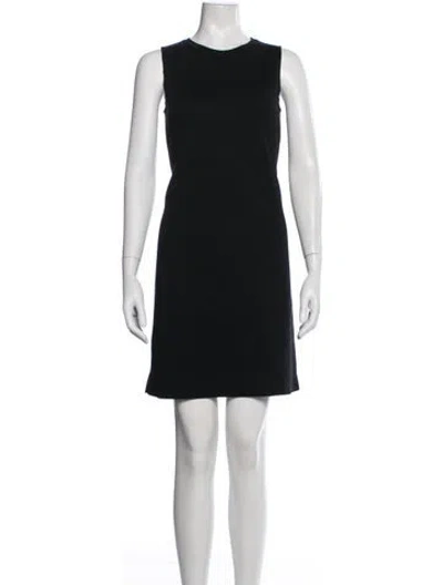 Pre-owned Prada 2012 Mini Dress In Black