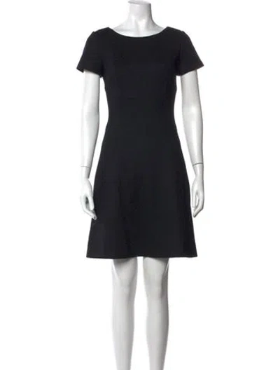 Pre-owned Prada 2012 Mini Dress In Black