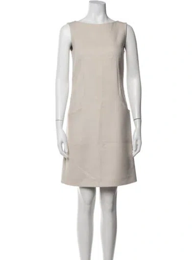Pre-owned Prada 2012 Mini Dress In Purple