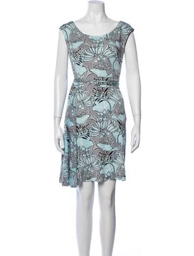 Pre-owned Prada 2012 Mini Dress In White