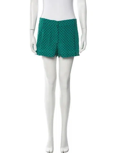 Pre-owned Prada 2012 Mini Shorts In Green