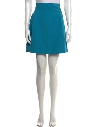 Pre-owned Prada 2012 Mini Skirt In Blue