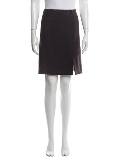 Pre-owned Prada 2012 Mini Skirt In Brown
