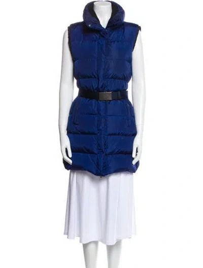 Pre-owned Prada 2012 Nylon Vest In Blue