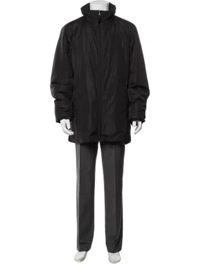 Pre-owned Prada 2012 Puffer Coat In Black