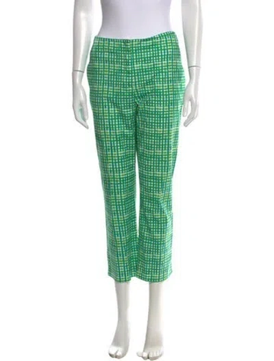 Pre-owned Prada 2012 Skinny Leg Pants In Multi