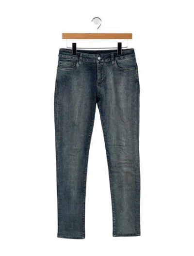 Pre-owned Prada 2012 Straight Leg Jeans In Blue