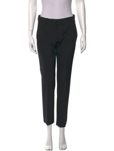 Pre-owned Prada 2012 Straight Leg Pants In Black
