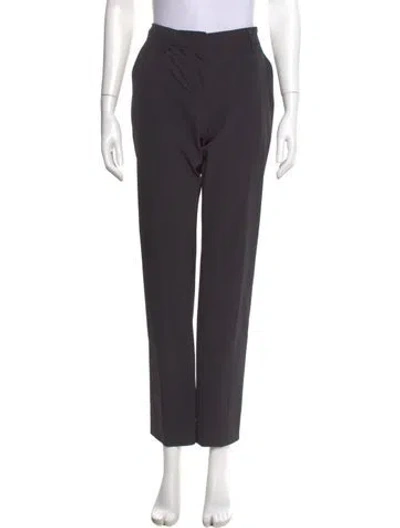 Pre-owned Prada 2012 Straight Leg Pants In Black