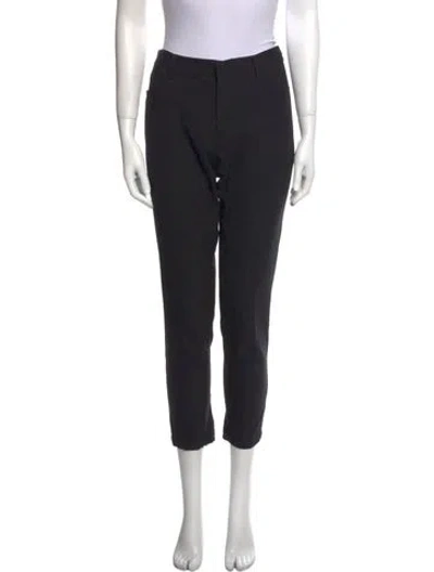 Pre-owned Prada 2012 Straight Leg Pants In Black