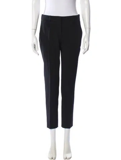 Pre-owned Prada 2012 Straight Leg Pants In Black