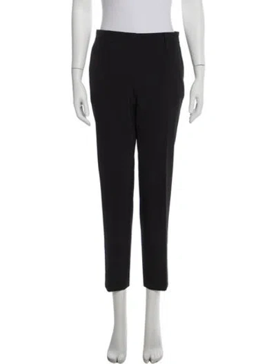Pre-owned Prada 2012 Straight Leg Pants In Black
