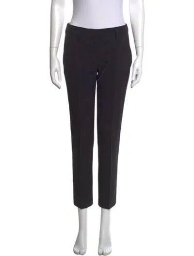 Pre-owned Prada 2012 Straight Leg Pants In Black