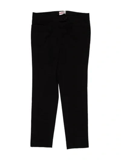 Pre-owned Prada 2012 Straight Leg Pants In Black