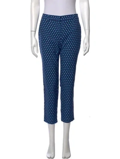 Pre-owned Prada 2012 Straight Leg Pants In Blue