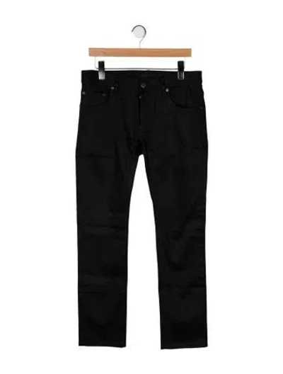 Pre-owned Prada 2012 Straight-leg Jeans In Black