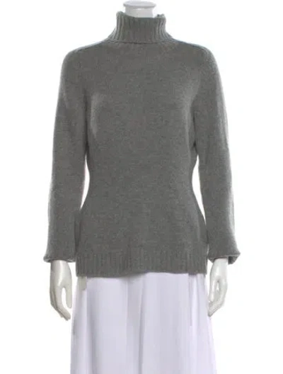 Pre-owned Prada 2012 Wool Sweater In Gray
