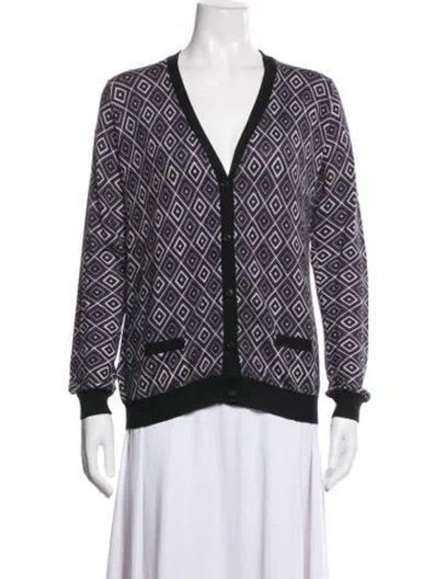 Pre-owned Prada 2012 Wool Sweater In Purple