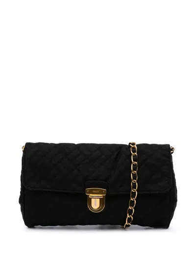 Pre-owned Prada 2013-2020 Impuntu Tessuto Chain Crossbody Bag