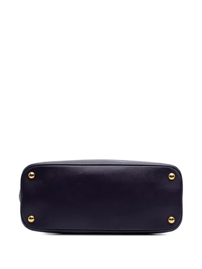 Pre-owned Prada 2013-2024 Medium Saffiano Lux Promenade Satchel