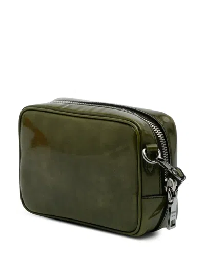 Pre-owned Prada 2013-2024 Mini Spazzolato Camera Bag Crossbody Bag
