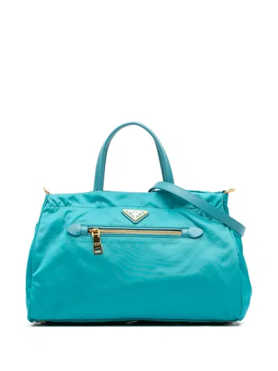 Pre-owned Prada 2013-2024 Tessuto Satchel