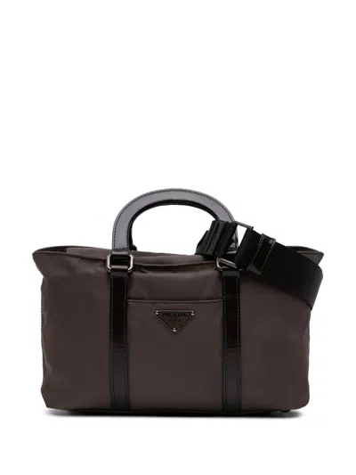 Pre-owned Prada 2013-2024 Tessuto Satchel