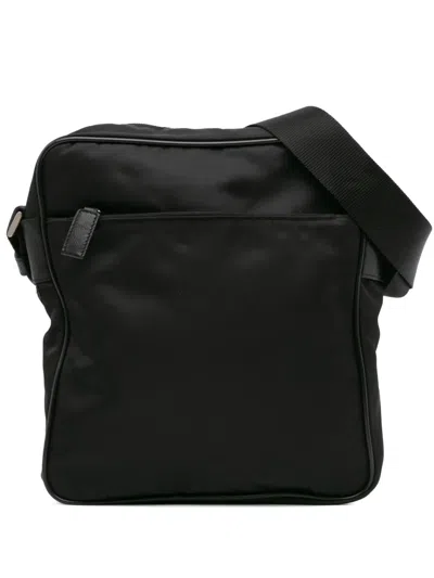 Pre-owned Prada 2013-2024 Tessuto Zip Top Crossbody Bag