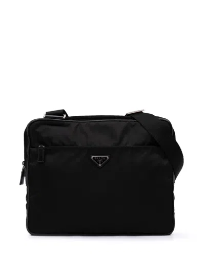 Pre-owned Prada 2013-2024 Tessuto Zip Top Crossbody Bag
