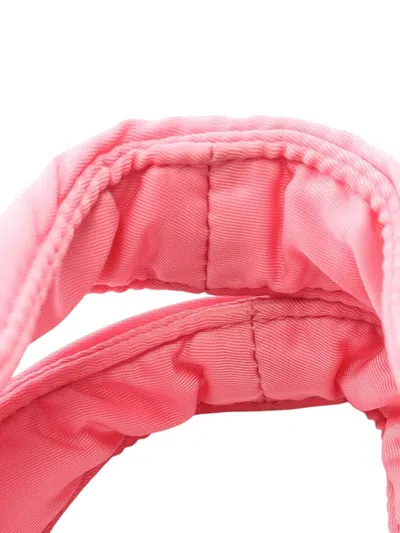 Pre-owned Prada 2013-2025 Re-nylon Handbag In Pink