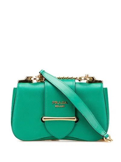 Pre-owned Prada 2013-2025 Saffiano Sidonie Crossbody Bag