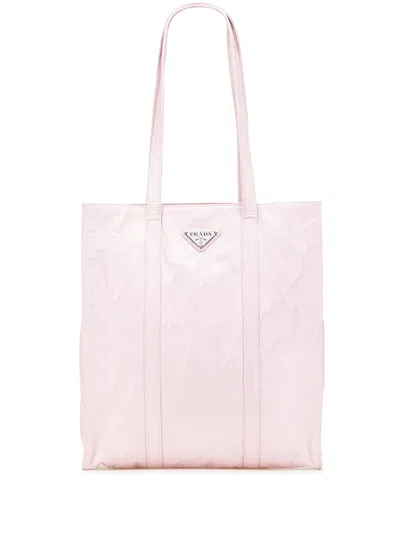 Pre-owned Prada 2013-2025 Small Nappa Antique Tote Bag