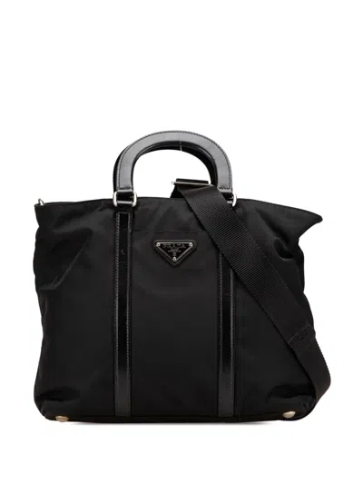 Pre-owned Prada 2013-2025 Tessuto Satchel