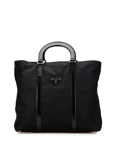 Pre-owned Prada 2013-2025 Tessuto Satchel